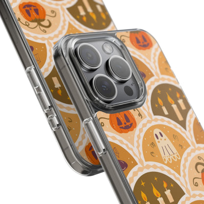 Clear Phone Case – Vintage Haunt – Compatible with iPhone 13–17 & Samsung Galaxy S25–S26 Series