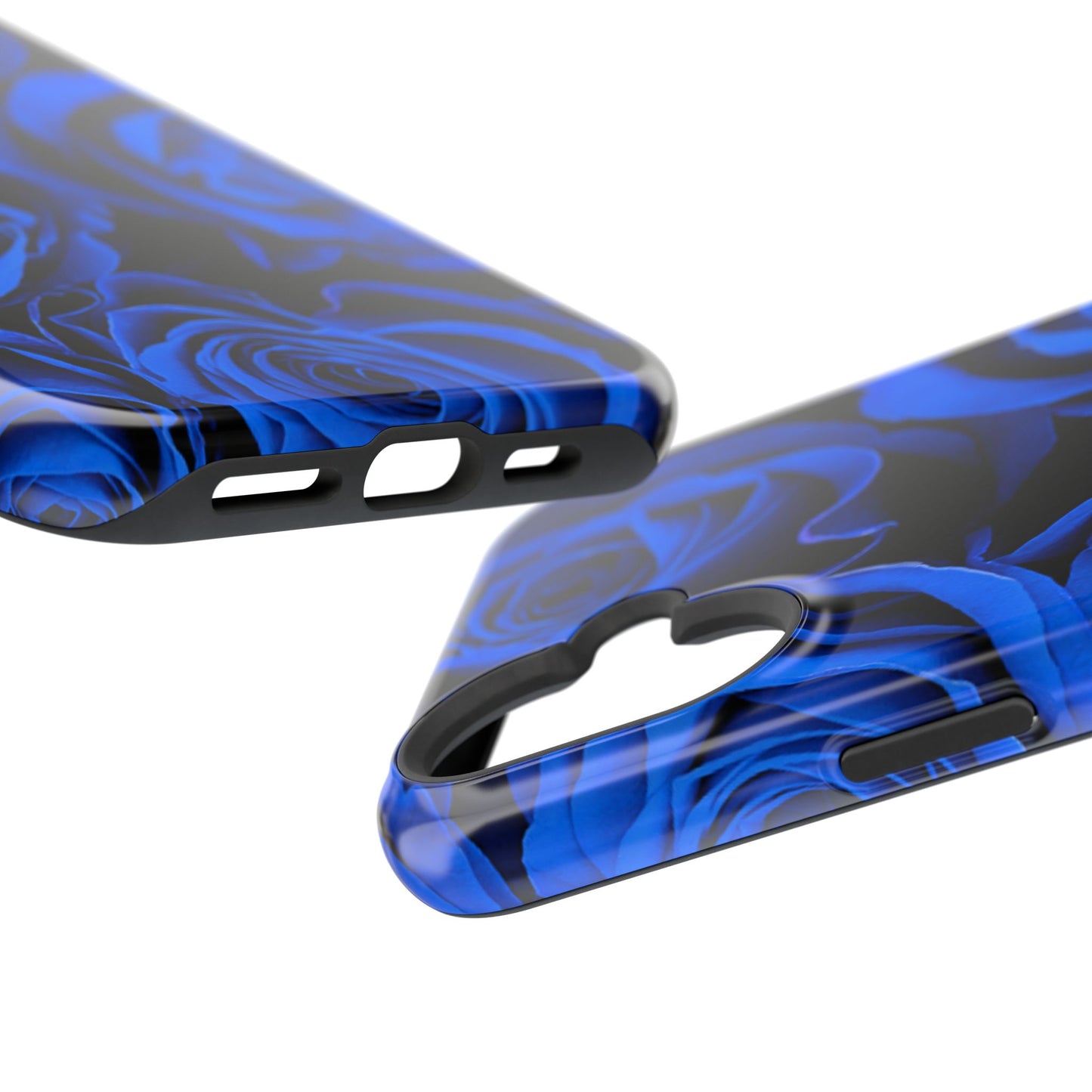 Impact-Resistant Phone Case – Midnight Bloom