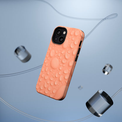 Impact-Resistant Phone Case – Apricot Rain