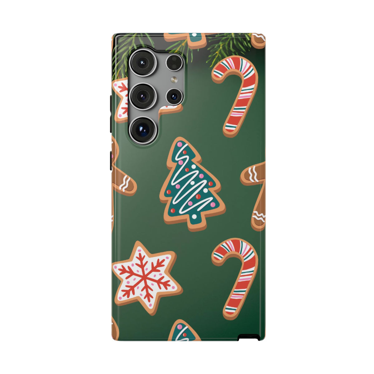 Impact-Resistant Phone Case – Cookie Season – Compatible with iPhone 11–17 & Samsung Galaxy S22–S26 Series