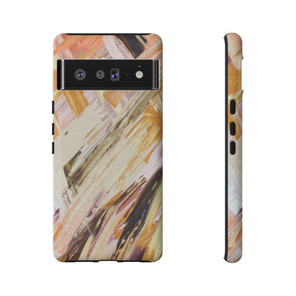 Protective Phone Case – Brush & Bronze