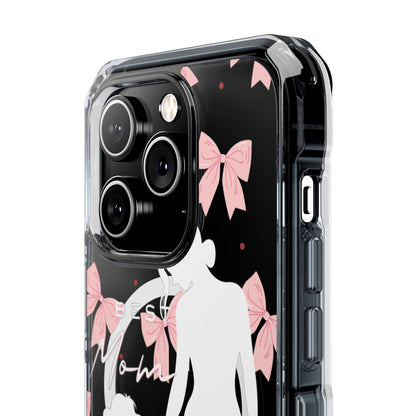 Clear Magnetic Phone Case – Best Mom: My Little Girl