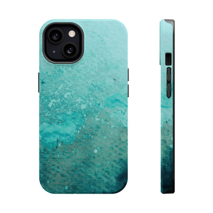 Wireless-Charging Compatible Case – Sea Glass