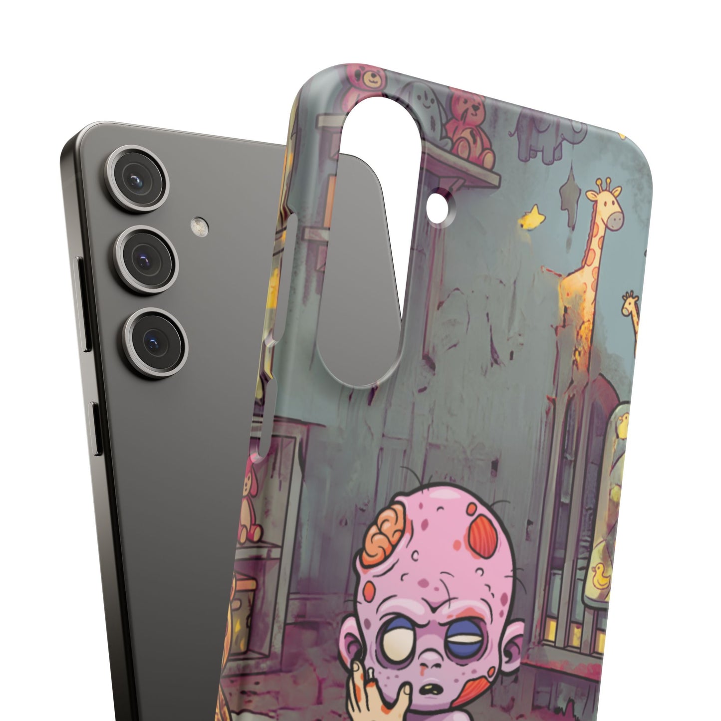 Phone Case — Creepy Cute Zombie Baby Nursery Design