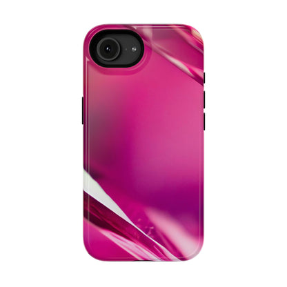 Impact-Resistant Phone Case – Magenta Motion