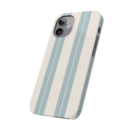 Slim Phone Case – Coastal Stripe