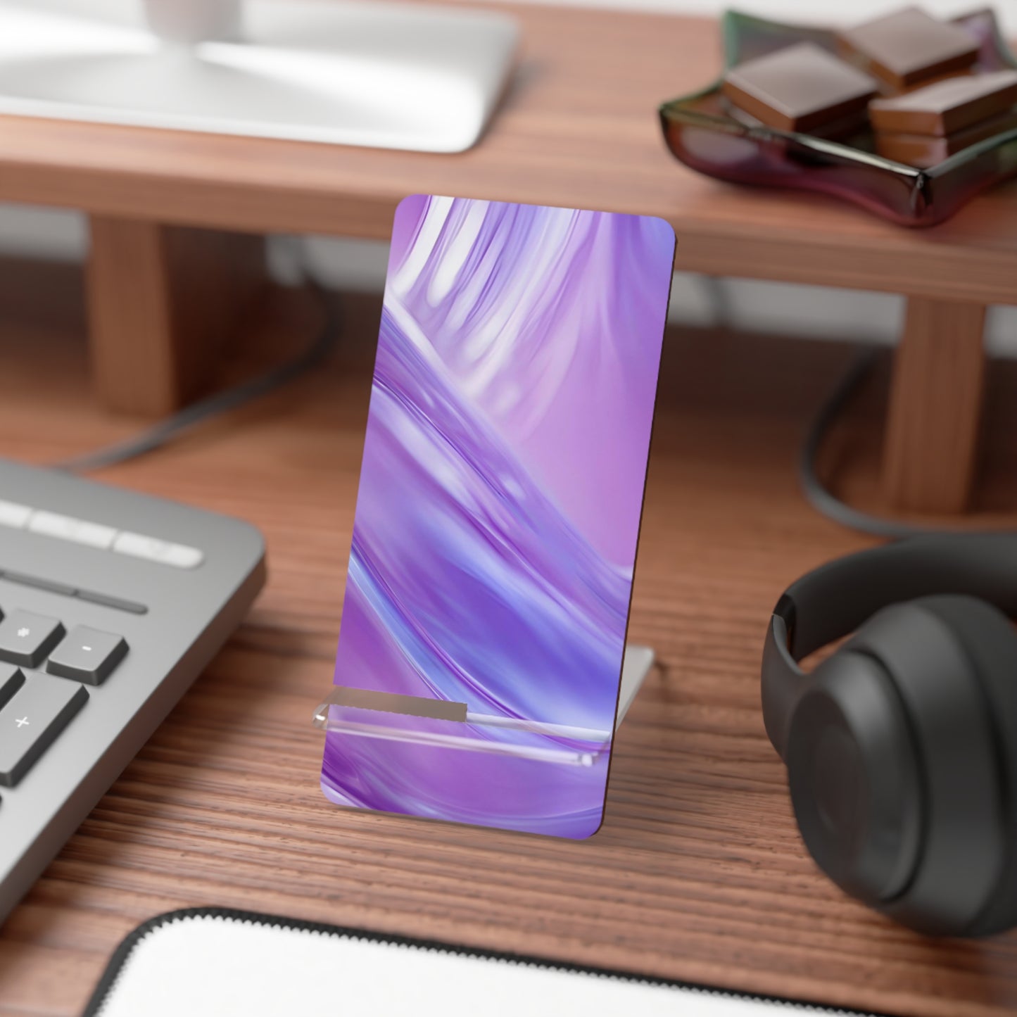 Phone Stand – Lavender Wave