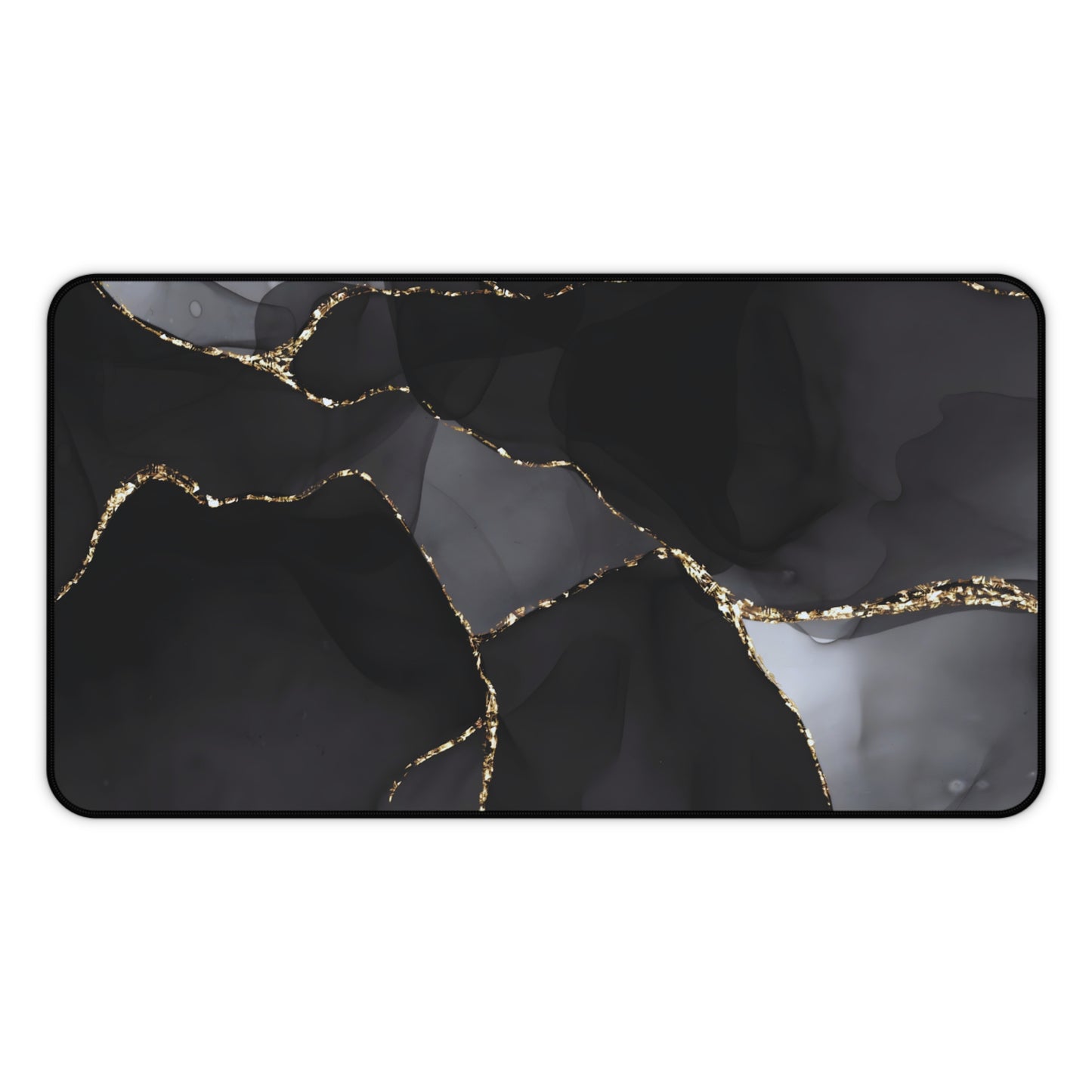 Neoprene Desk Mat – Obsidian Vein