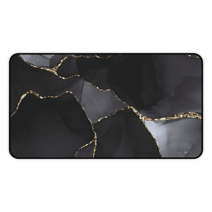 Neoprene Desk Mat – Obsidian Vein