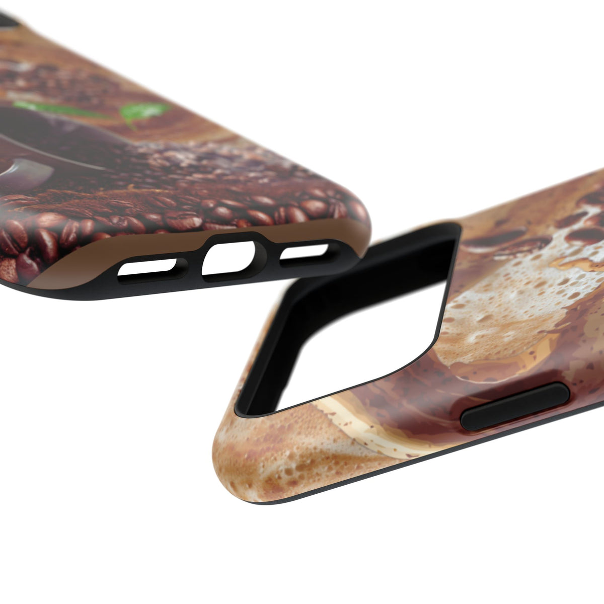Impact-Resistant Phone Case – Love at First Sip – Compatible with iPhone 11–17 & Samsung Galaxy S22–S26 Series