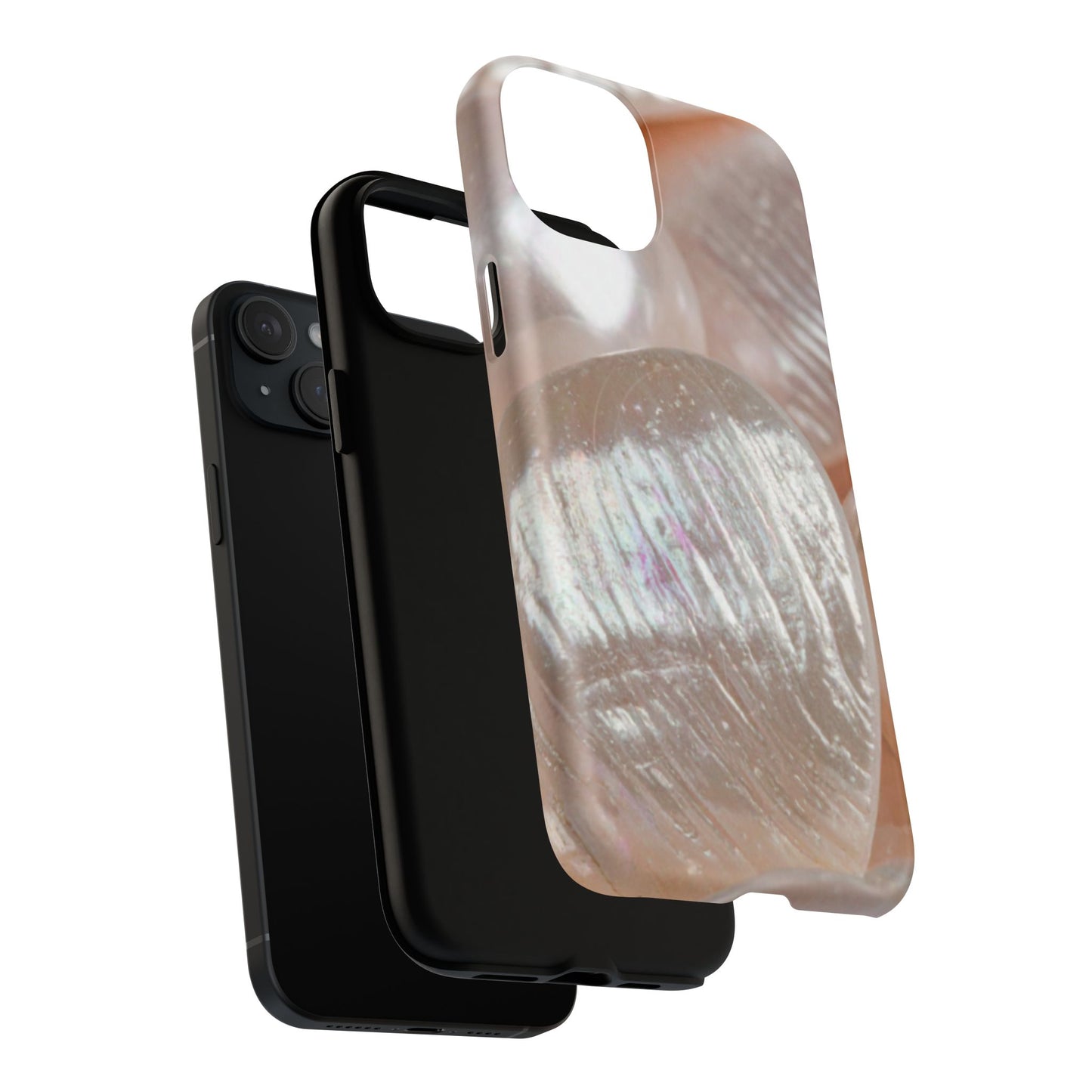 Protective Magnetic Phone Case – Blush Pearl