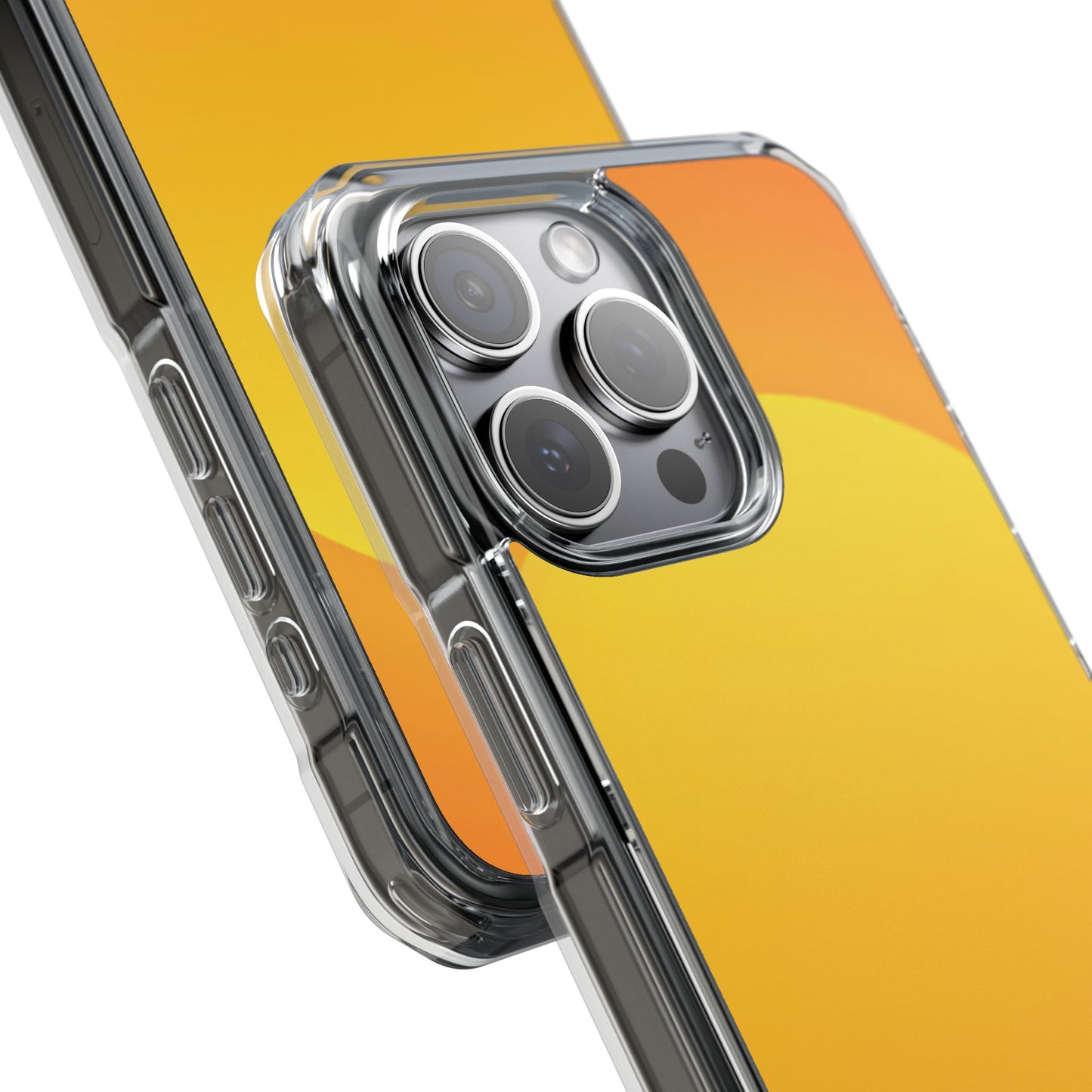 Clear Magnetic Phone Case — Desert Sunrise