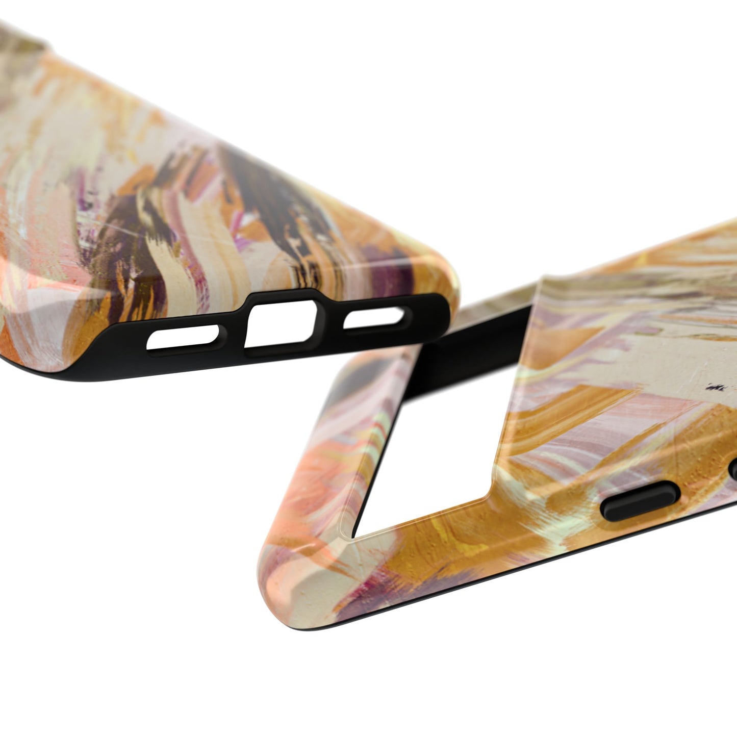 Protective Phone Case – Brush & Bronze