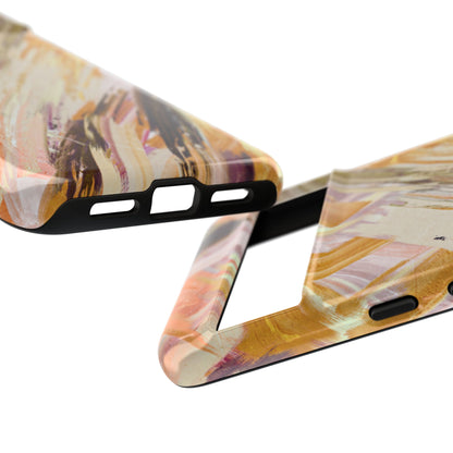 Protective Phone Case – Brush & Bronze