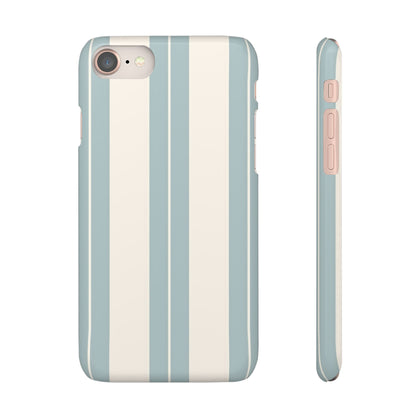 Snap Phone Case – Coastal Stripe