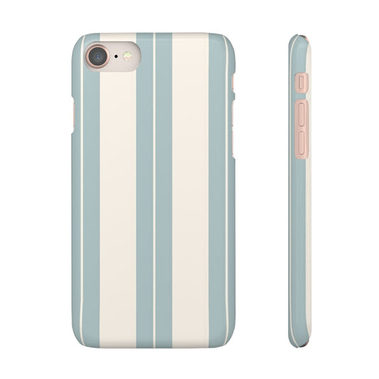 Snap Phone Case – Coastal Stripe