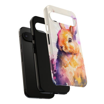 Protective Phone Case – Painted Hare