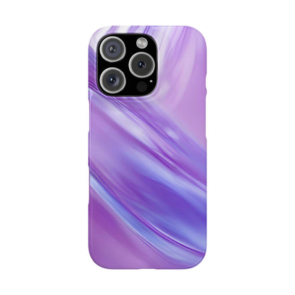 Slim Phone Case – Lavender Wave