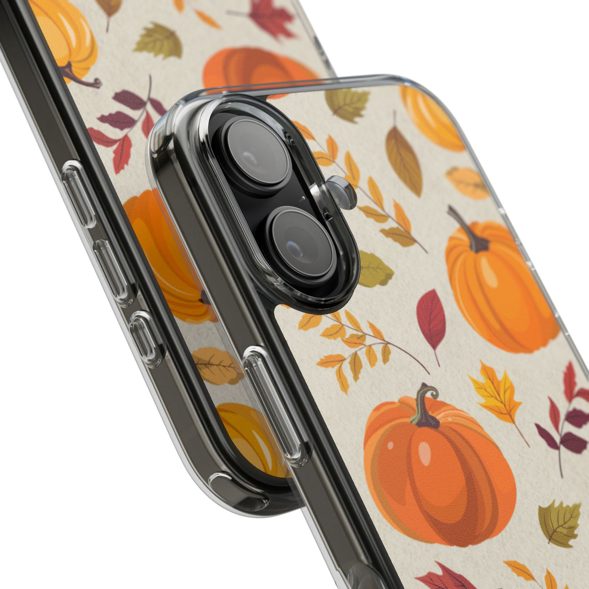 Clear Phone Case – Falling for Pumpkin