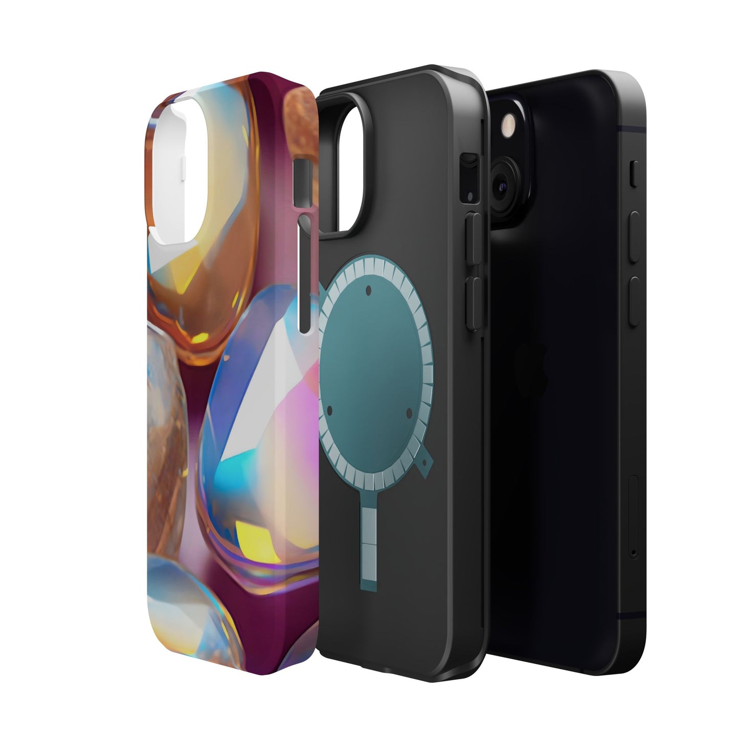 Wireless-Charging Compatible Case – Glass Candy
