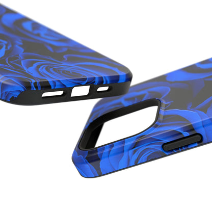 Impact-Resistant Phone Case – Midnight Bloom