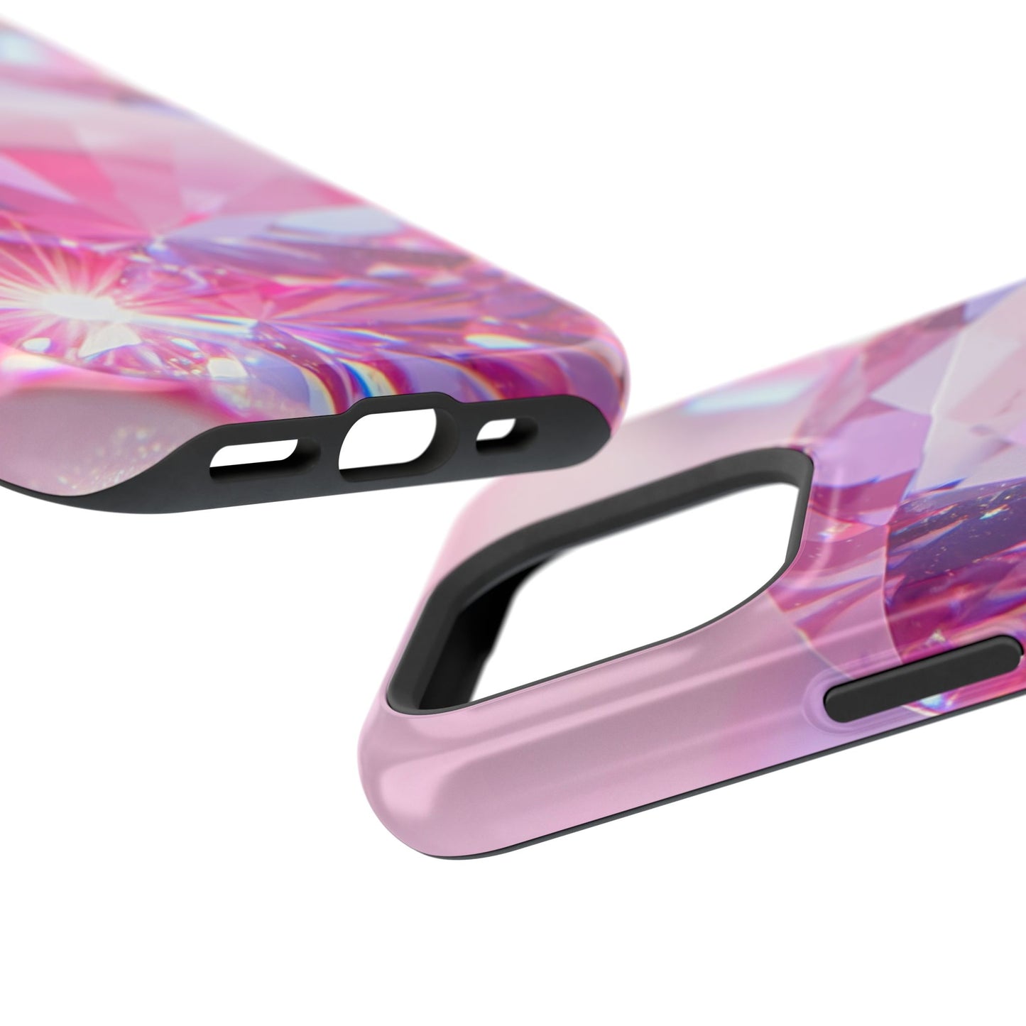 Wireless-Charging Compatible Case – Pink Ice