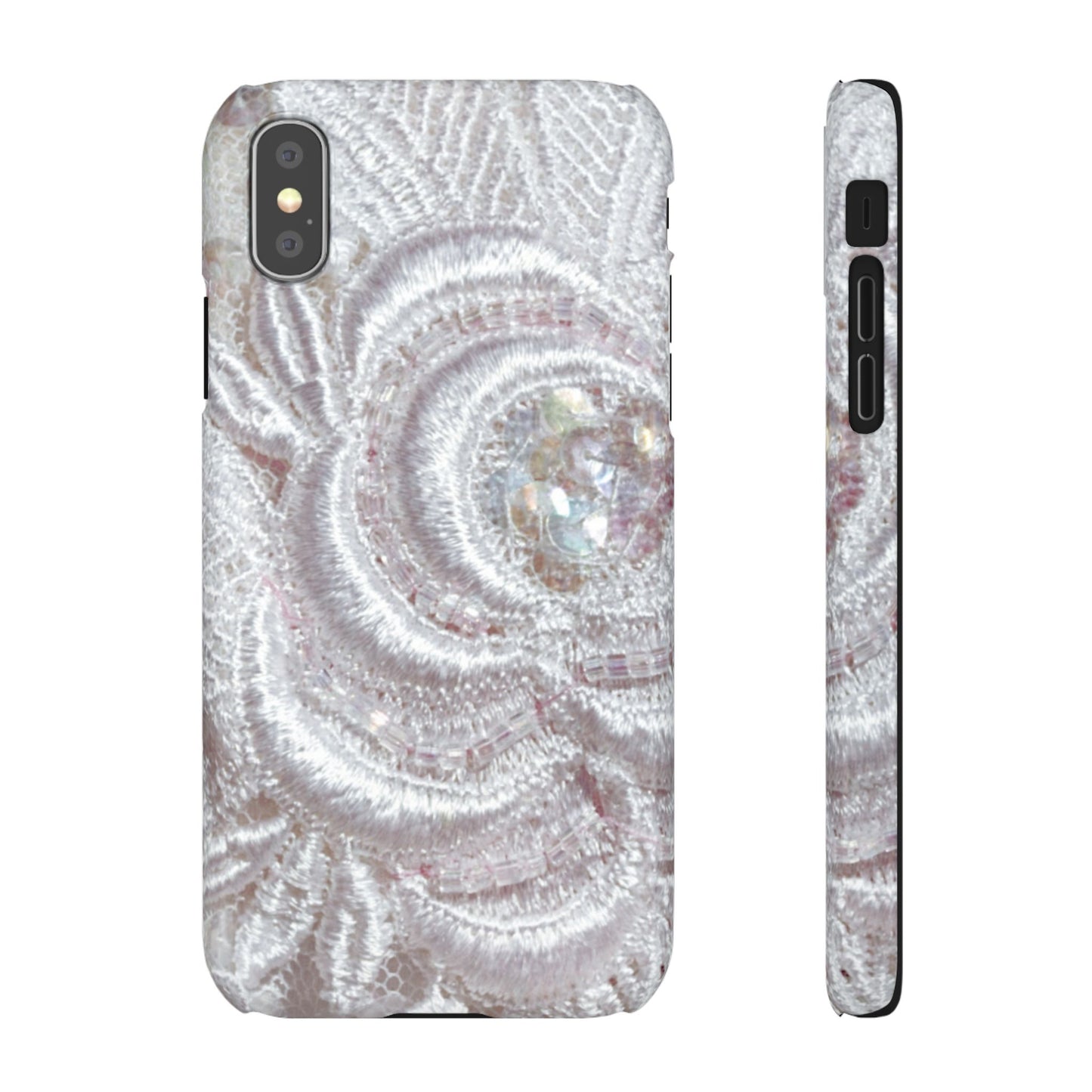 Snap Phone Case – Lace Veil
