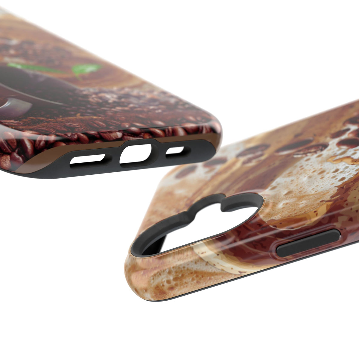 Impact-Resistant Phone Case – Love at First Sip – Compatible with iPhone 11–17 & Samsung Galaxy S22–S26 Series