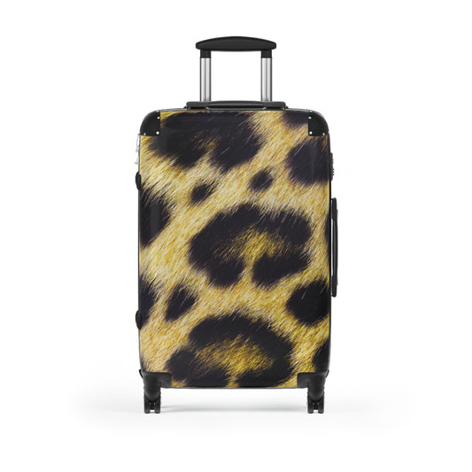 Hardshell Suitcase – Leopard Luxe