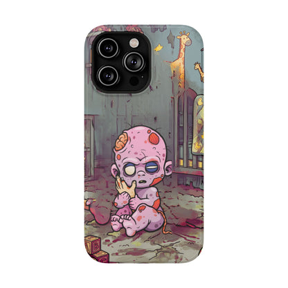 Zombie Baby Phone Case — Cute Creepy Impact-Resistant iPhone Case