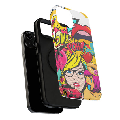 Impact-Resistant Phone Case – Pop Off – Compatible with iPhone 11–17 & Samsung Galaxy S22–S26 Series