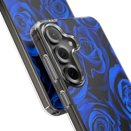 Clear Phone Case – Midnight Bloom