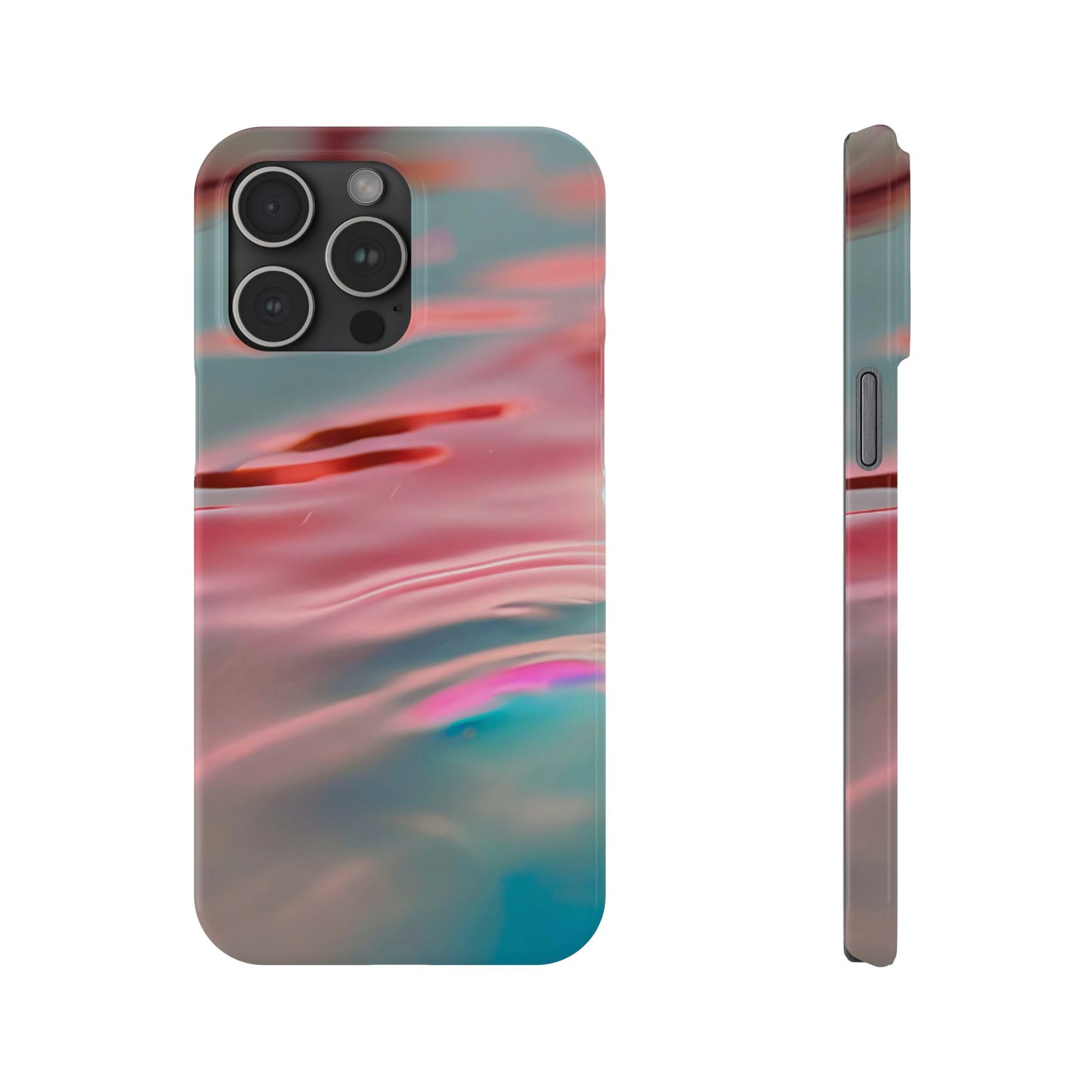 Slim Phone Case – Liquid Sunset