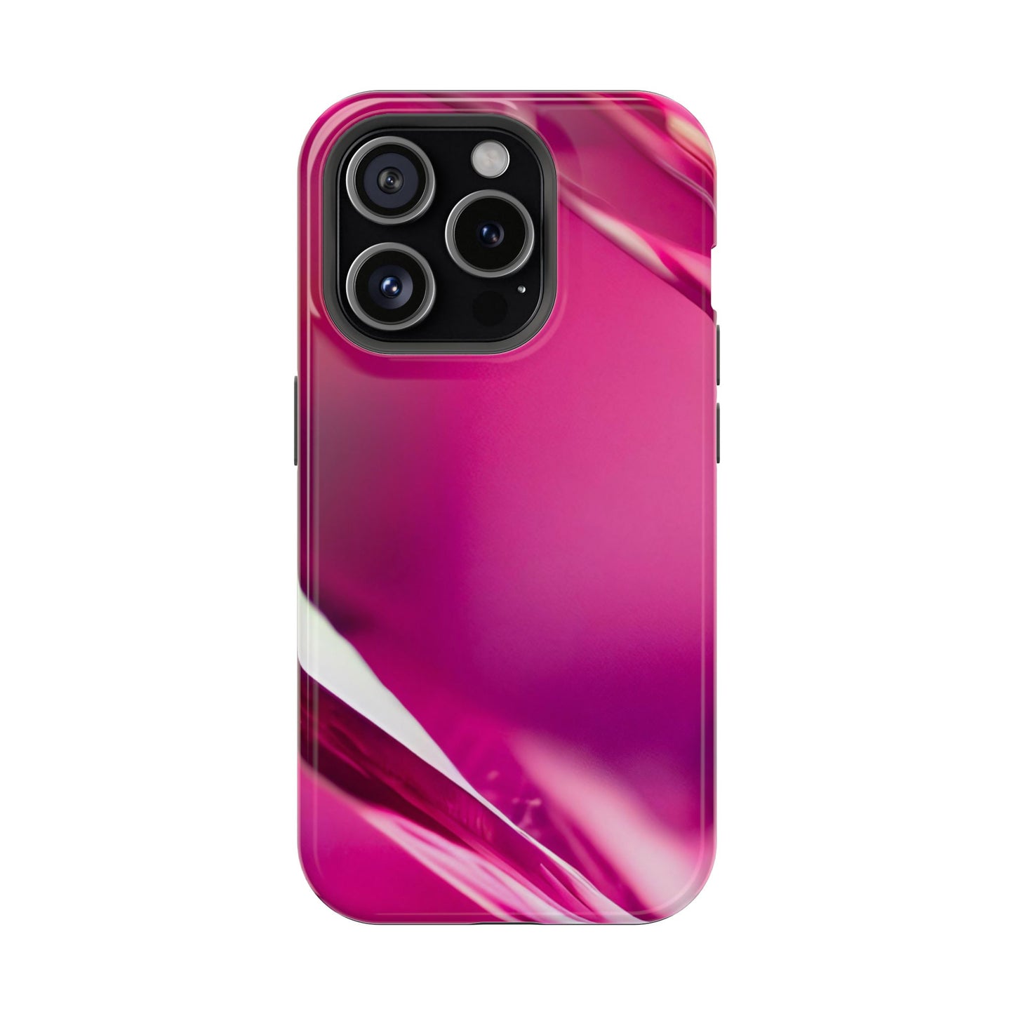 Impact-Resistant Phone Case – Magenta Motion