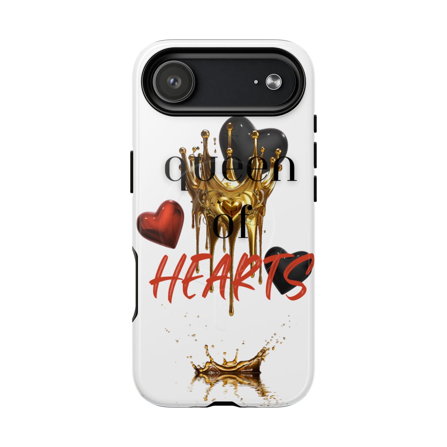Protective Magnetic Phone Case – Queen of Hearts