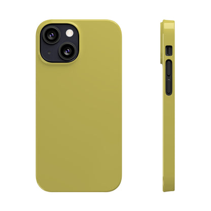 Slim Phone Case – Cornfield Gold – Compatible with iPhone 11–17 Series