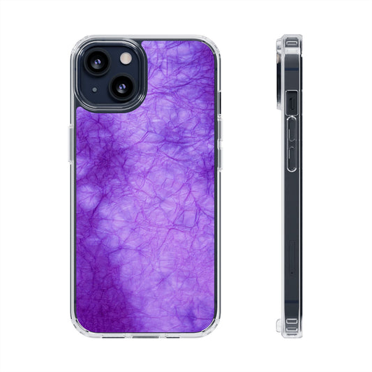 Clear Phone Case – Neon Dusk