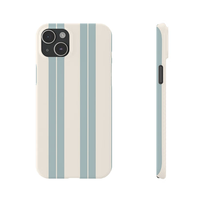 Slim Phone Case – Coastal Stripe
