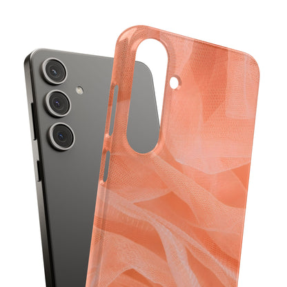 Snap Phone Case – Coral Veil