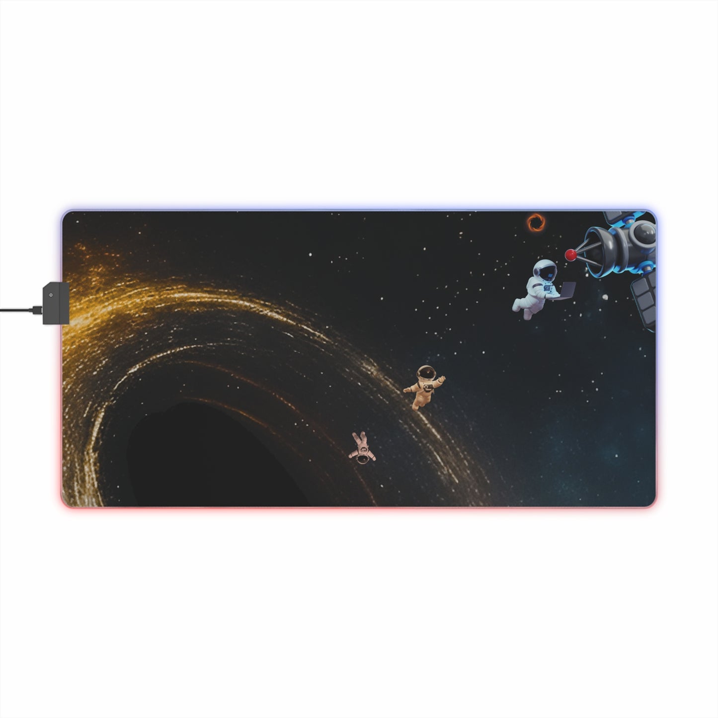 LED Desk Mat – Cosmic Drift