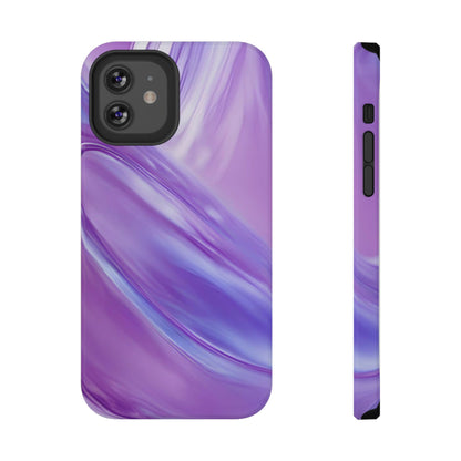 Impact-Resistant Phone Case – Lavender Wave