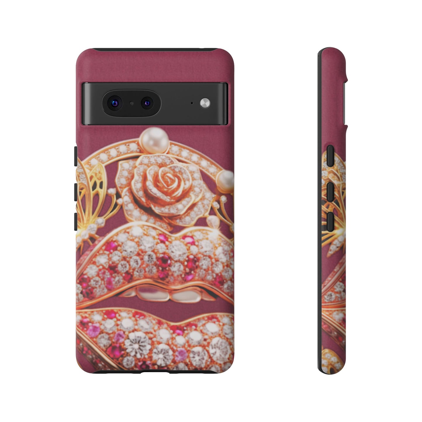 Protective Phone Case – Kiss of Gold