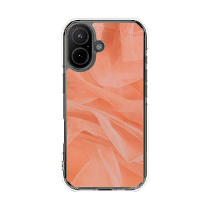 Clear Magnetic Phone Case – Coral Veil
