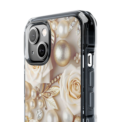 Clear Magnetic Phone Case – Ivory Opulence