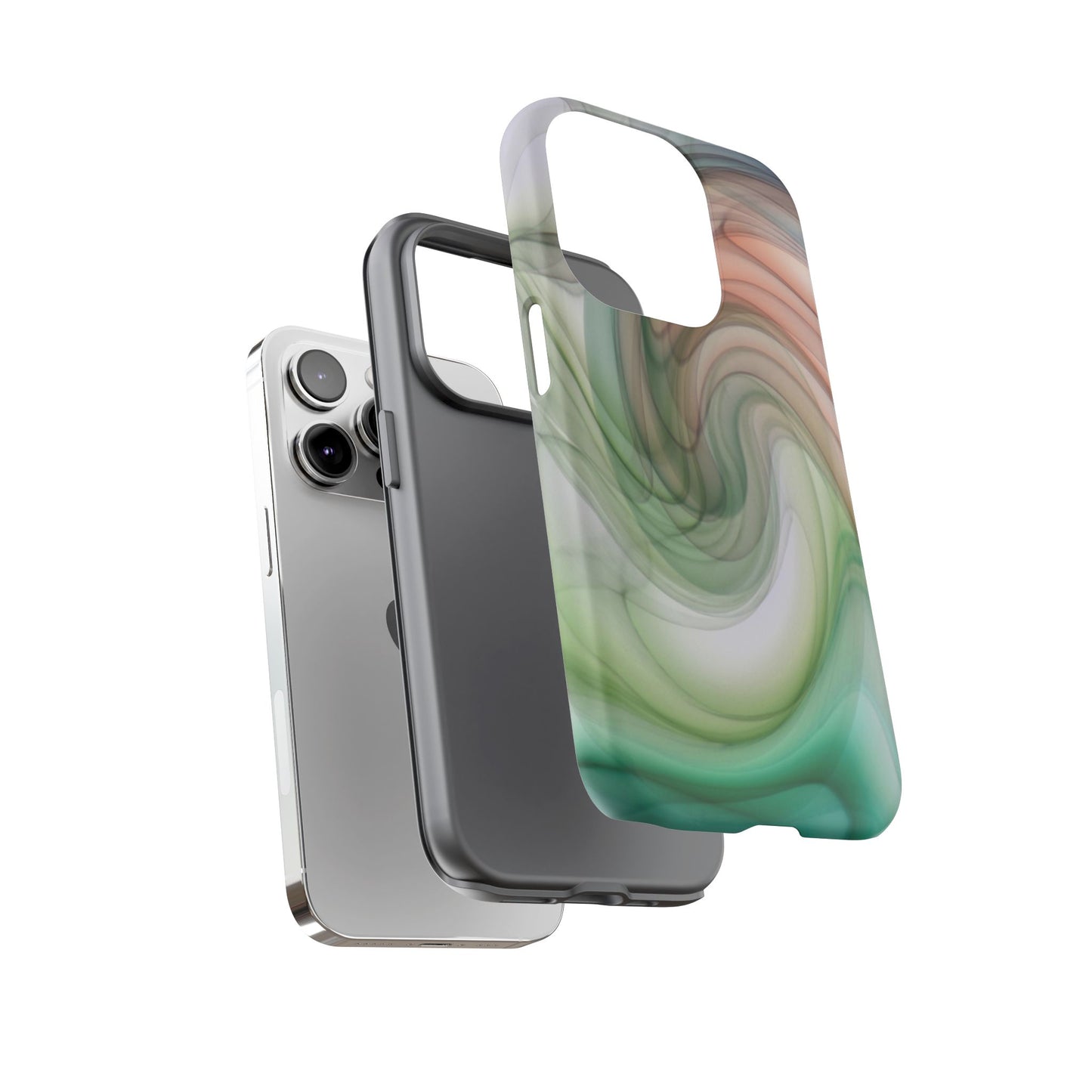 Protective Phone Case – Marble Flow