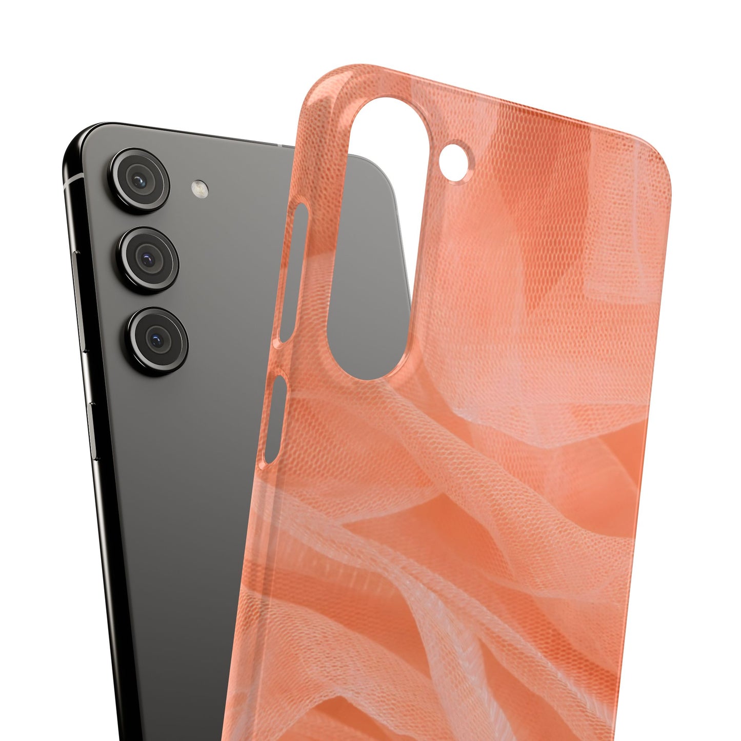 Snap Phone Case – Coral Veil