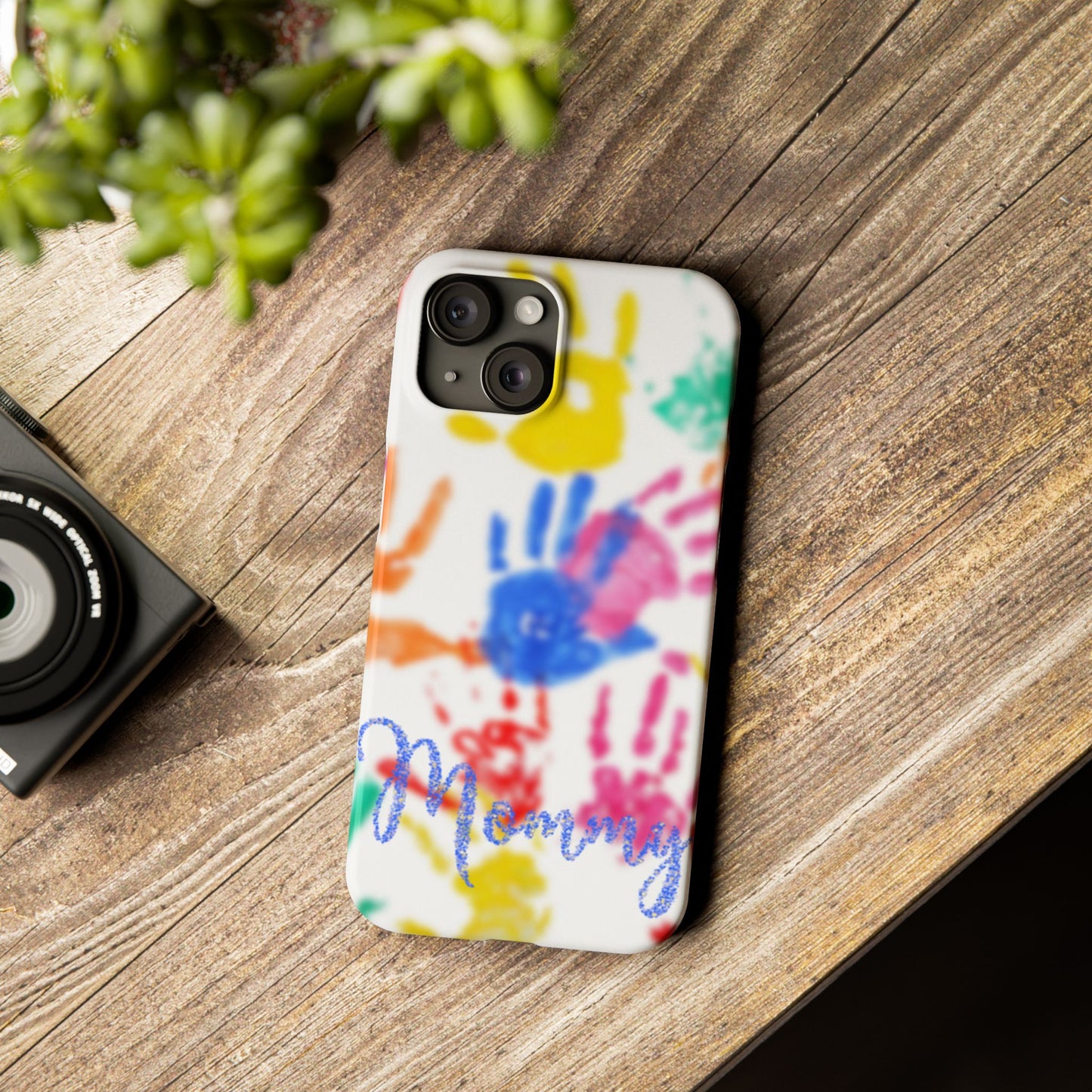 Slim Phone Case – Handprint Memories