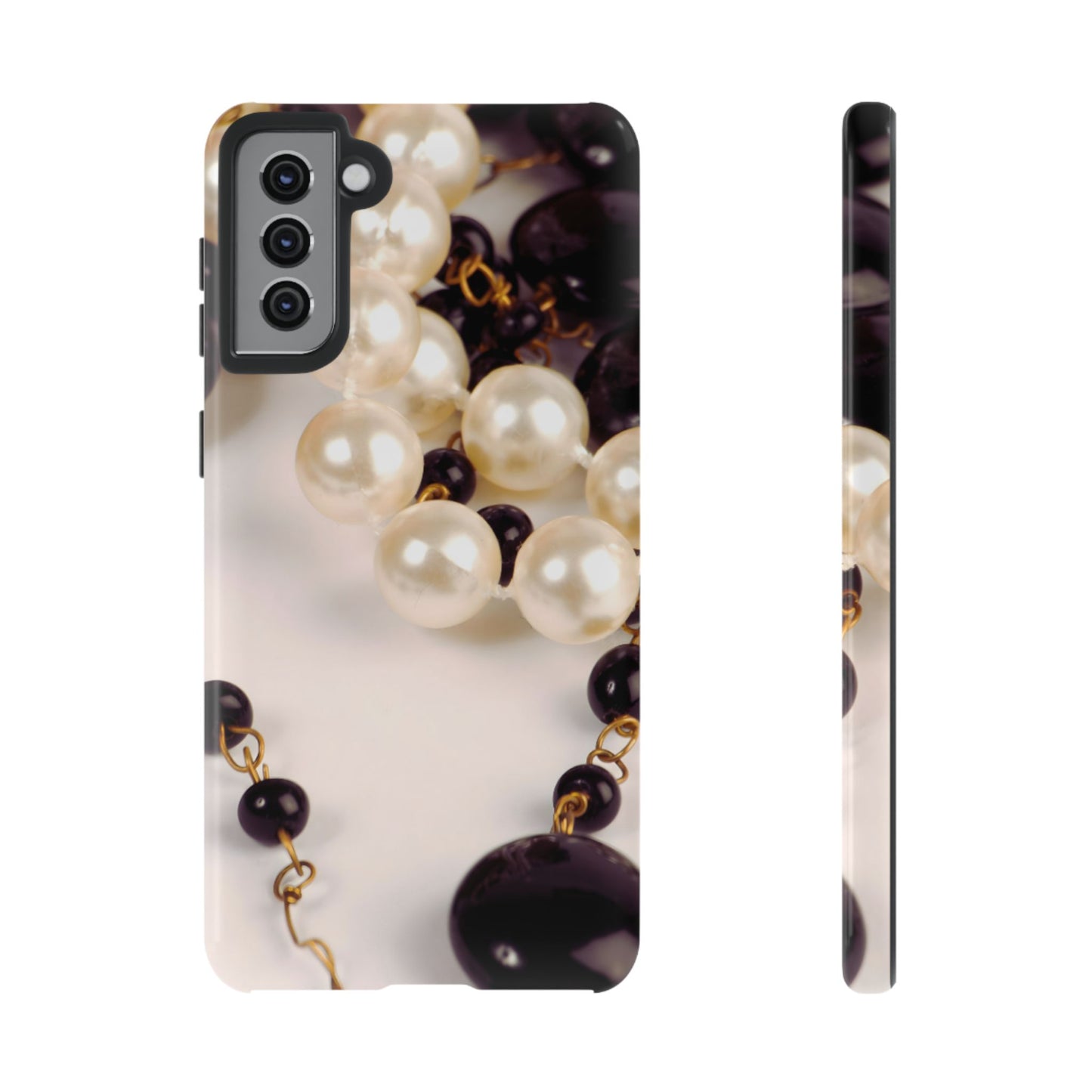 Protective Phone Case – Noir Pearl