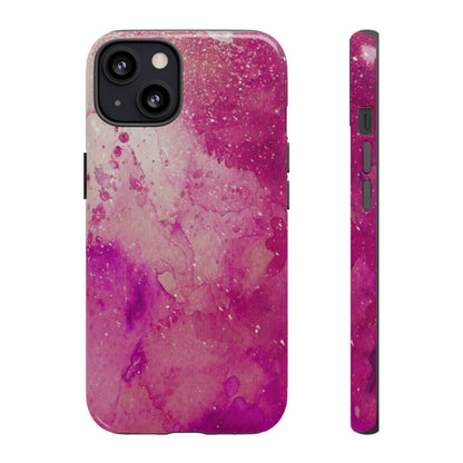 Protective Phone Case – Spilled Wine