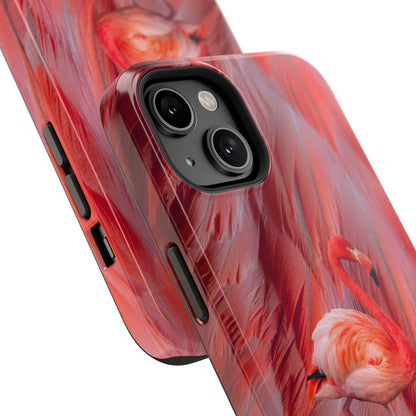 Impact-Resistant Phone Case – Scarlet Plume
